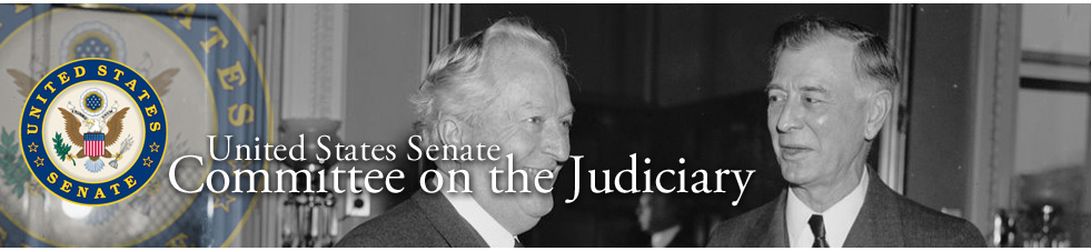 Senate Judiciary Committee Home Page Banner