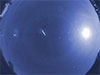 False-color image of a rare early Quadrantid, captured by a NASA meteor camera in 2010. Image credit: NASA/MSFC