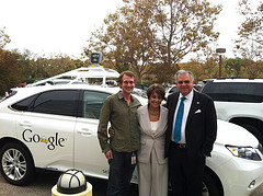 Google Car Demonstration with Secretary LaHood