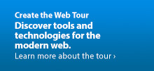 Create the Web Tour