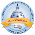 Silver Mouse Awarded by the Congressional Management Foundation