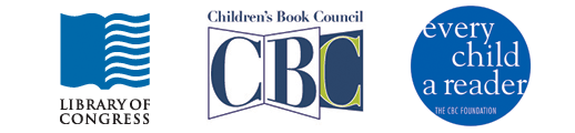 Logos for the Library of Congress, the Children's Book Council, and the CBC Foundation
