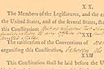 Constitution of the United States (William Jackson Copy), Committee of Detail report