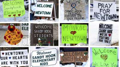 Sandy Hook Students Back In Class
