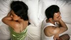 Couple in bed