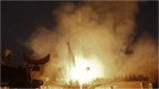 Soyuz TMA-07M blasts off