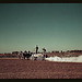 Spreading fertilizer from 4-mule team wagon, Georgia (LOC)