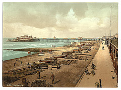 [The Pier from the east, Brighton, England]  (LOC)