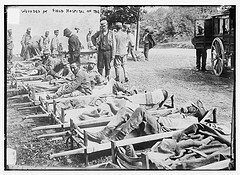 Wounded at Field Hospital on the Isonzo  (LOC)