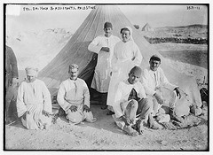 Frl. Dr. Koch and Assistants, Palestine  (LOC)