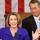 La representante demócrata Nancy Pelosi, continúa como líder de la minoría. El republicano Jonh Boehner fue reelecto como presidente de la Cámara de Representantes.