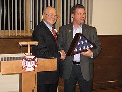 March 2012: Honoring Former Chief of Manhasset-Lakeville Firehouse