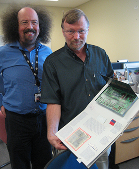 jonathan & douglas & computer pop-up book, by Somaya, on Flickr