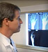 doctor looking at xrays