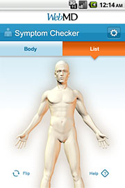 iPhone symptom checker