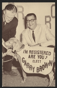 Garry Eldridge Brown Campaign Postcard