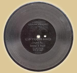 Original recording of The Star Spangled Banner