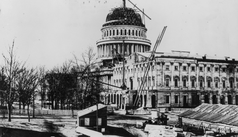Construction of the U.S. Capitol Dome