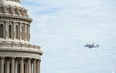 U.S. Capitol Dome and Shuttle Discovery
