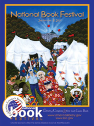 2001 National Book Festival poster by Lu Ann Barrow