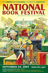 2005 National Book Festival poster by Jerry Pinkney