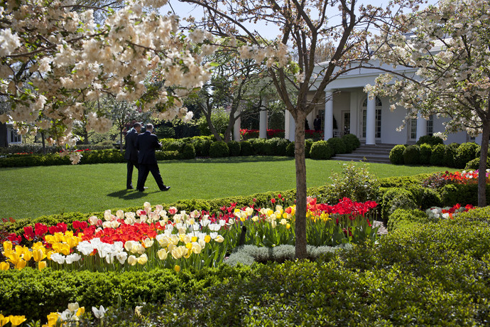 President Obama Rose Garden
