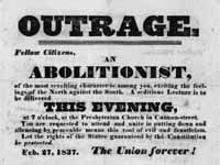 Anti-Abolitionist Handbill
