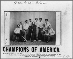 Champions of America team portrait