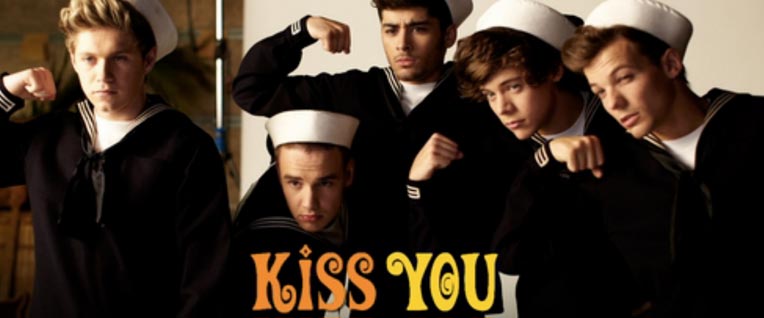 The One Direction Boys Are Cuter Than Ever In "Kiss You" Video Teaser (WATCH)