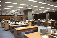 View of Manuscript Division Reading Room