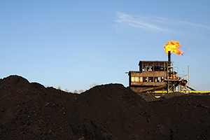 Coal processing plant.
