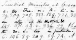 detail of manuscript page