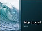 Ocean waves design presentation