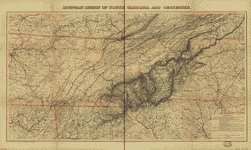 Mountain region of North Carolina and Tennessee, 1863