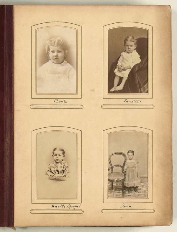 Image 4 of 49, Photograph album owned by the Spafford family