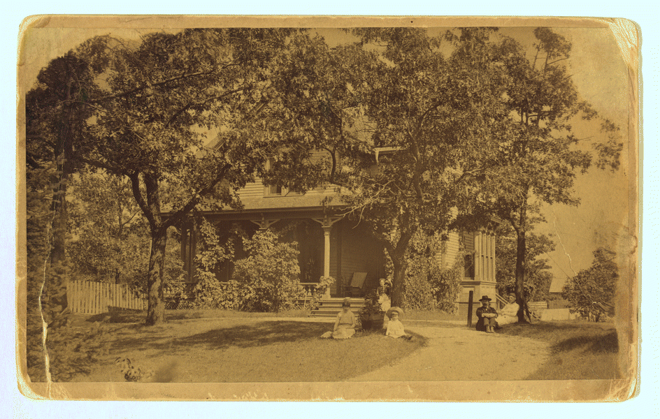 Image 1 of 2, Photograph of home of Anna and Horatio Gates Spaff