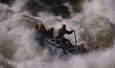 Picture of whitewater rafters