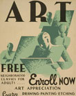 A poster for a WPA Education Program in Chicago