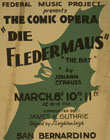 Federal Music Project presents Johann Strauss's comic opera