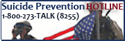 Suicide Prevention Hotline, 1-800-273-TALK (8255) Website