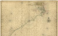 Map: "Pascaert van Nieuw Nederlandt Virginia..."