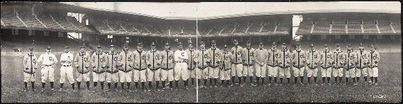 Group of Cleveland Base Ball Players