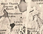 Radar mosaic, Yellowstone National Park, 1968