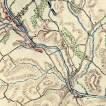 [Map of cavalry engagement near Bridgewater, Va. Oct. 4th and 5th, 1864]