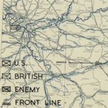 [January 15, 1945], HQ Twelfth Army Group situation map.
