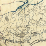 Map of the Rappahannock River from [sic] Port Royal to Richards Ferry