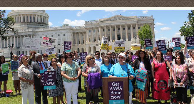 "It's Hero Time" - NCAI Supports Bipartisan Movement on VAWA