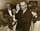 President Lyndon B. Johnson Taking the Oath of Office