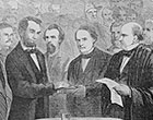 Lincoln Taking the Oath
