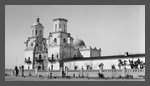 Exterior view of San Xavier del Bac Mission